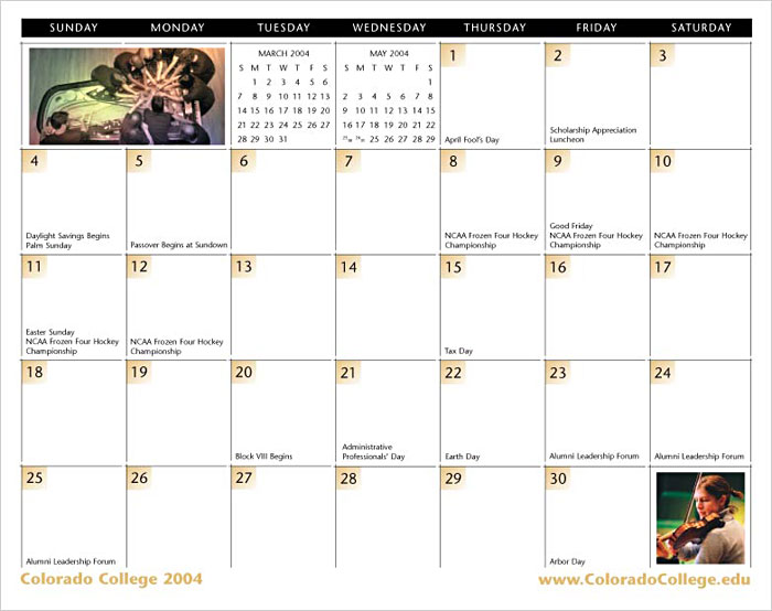 Calendar Grid